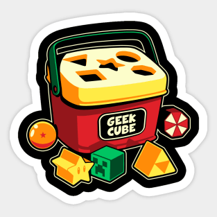 Geek Cube Sticker